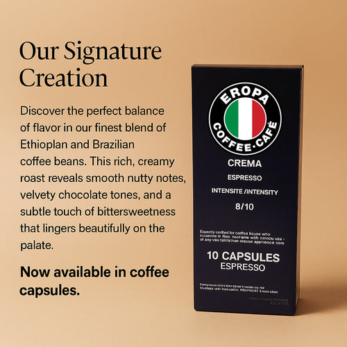 EROPA COFFEE - CREMA CAPSULES (2 X 10 CAPSULES)